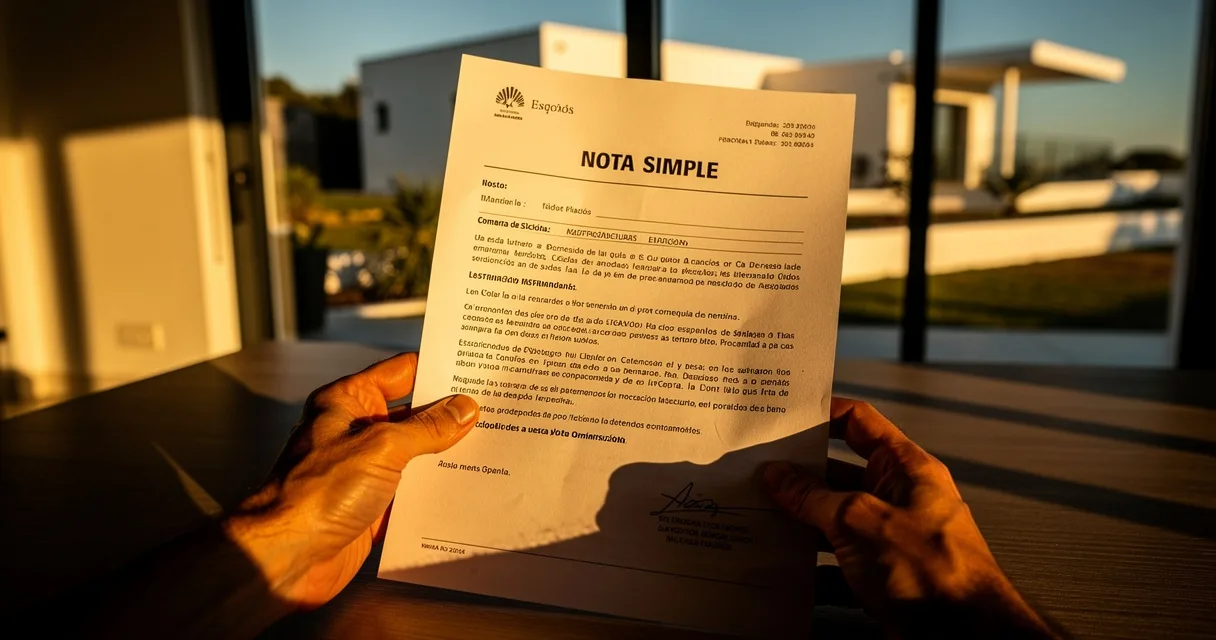 Nota simple: qué es, cómo leerla y los 5 errores que cometen antes de comprar (y cómo te cuestan dinero)